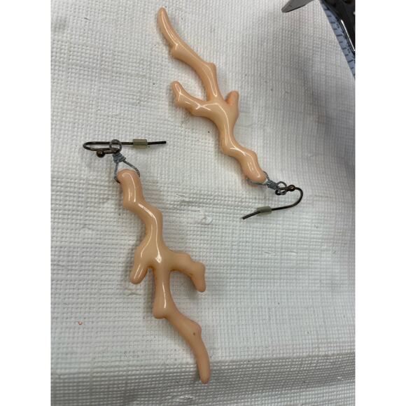 Unique Quirky Branch Earrings GUC - Picture 2 of 2